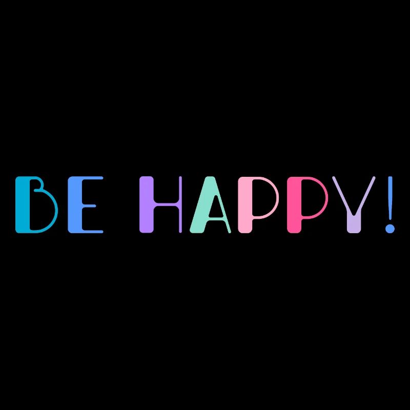 Be Happy Rainbow