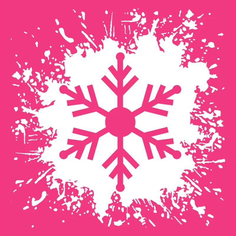 Cristal de glace de flocon de neige flocon de neige splash3
