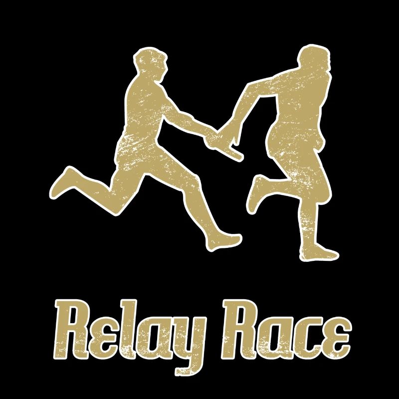 Course de relais d'athlétisme