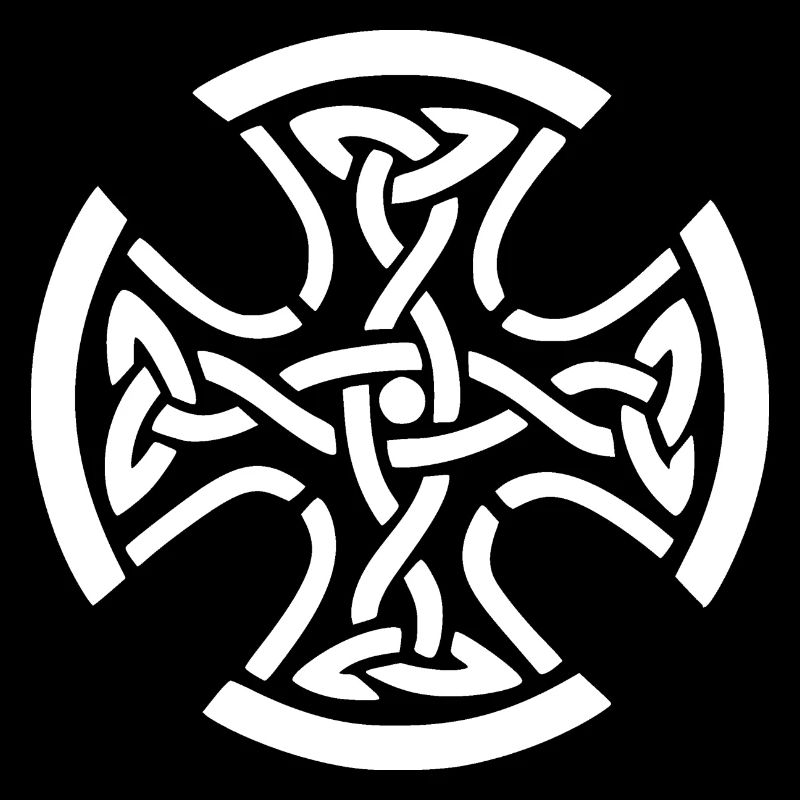 CELTIC CROSS WHITE