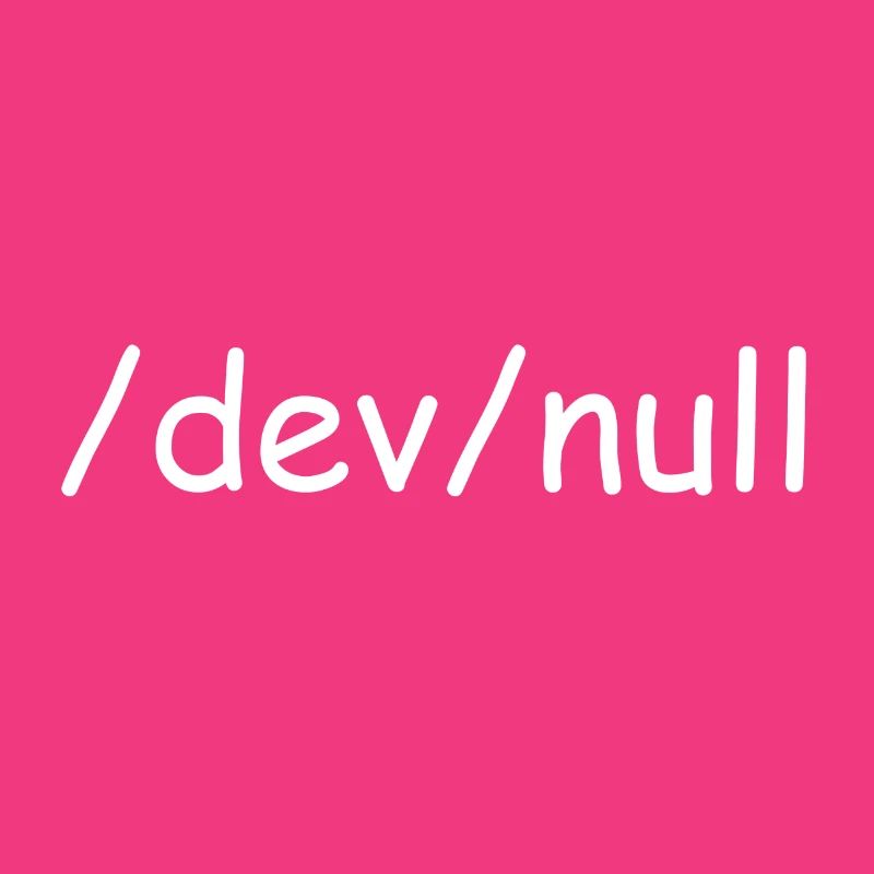 Nulldevice /dev/null Unix Geschenk