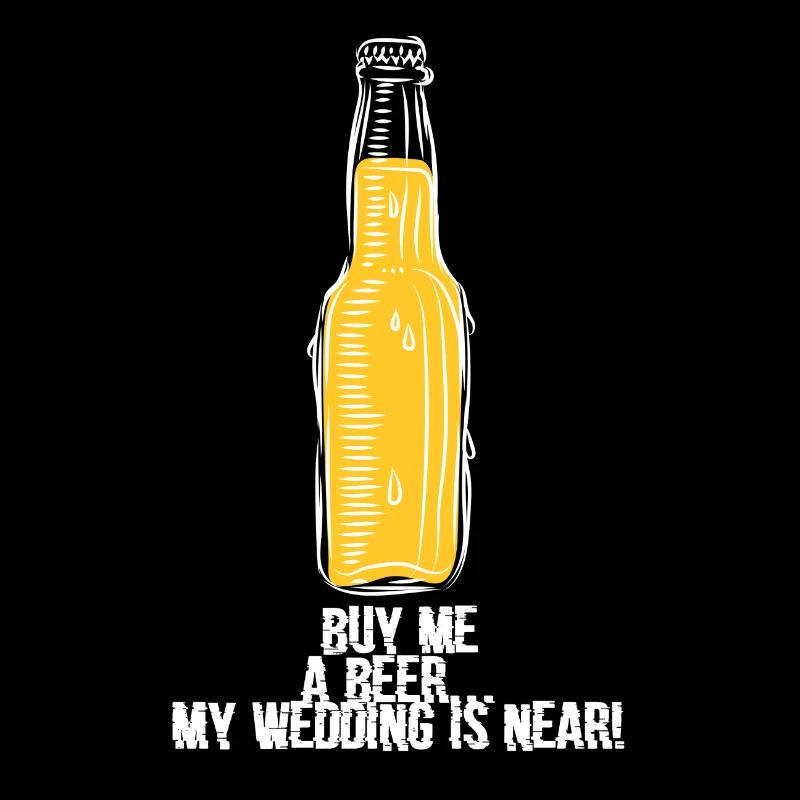 My weeding is near Spruch Geschenk