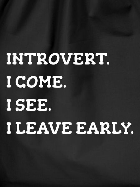 Introvert Introvert Gift Saying