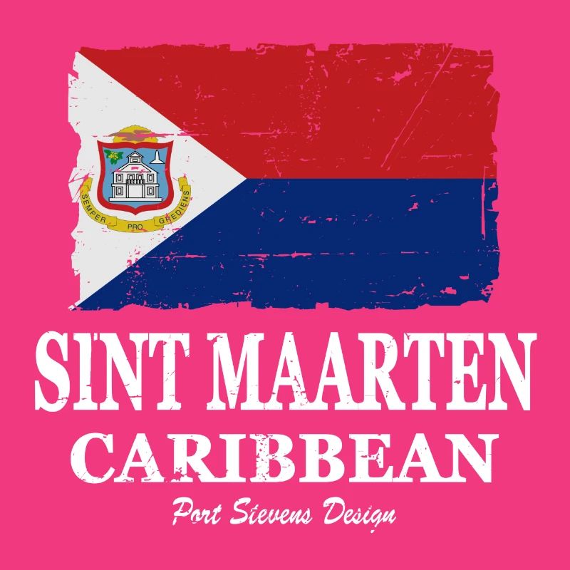Drapeau de Sint Maarten - Drapeau de Sint Maarten
