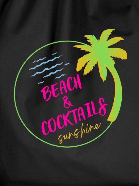 beach and cocktail