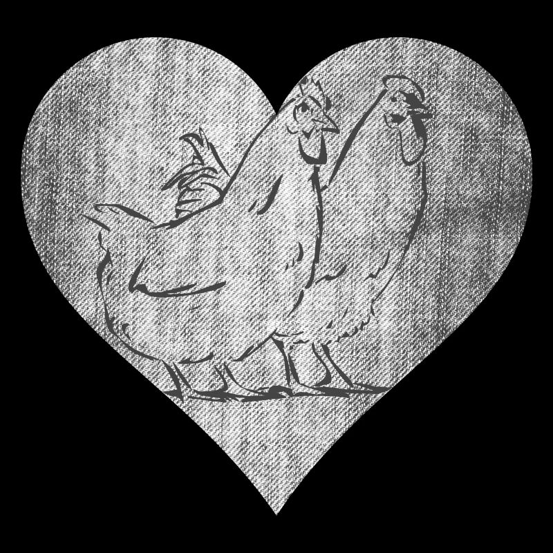 Heart for chickens