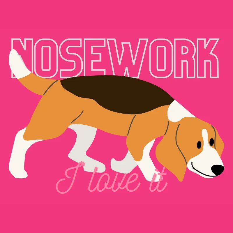 Ich trainiere NOSEWORK - ich liebe es