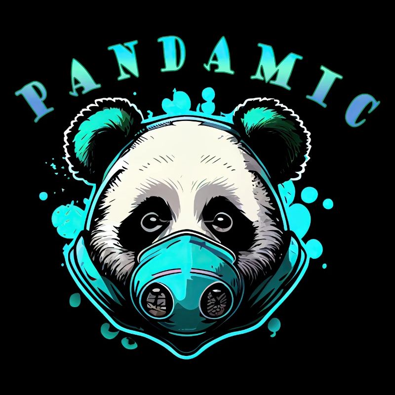 Panda-Pandamic Blue