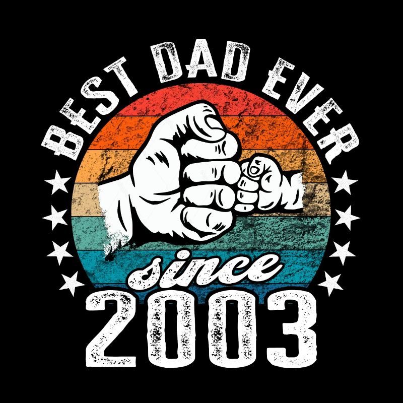 Bester Papa der Welt seit 2003 Vatertag