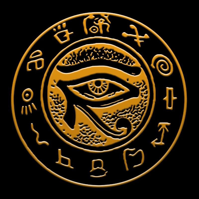 oeil horus anubis osiris ra oeil Egypte Pharaon