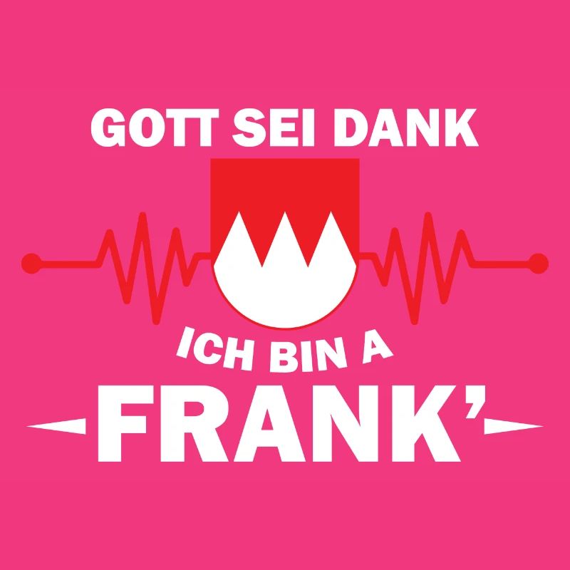 Gott sei Dank ich bin ein Frank Geschenk Design