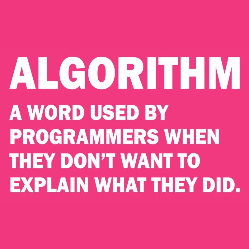 Algorithm Admin Computer Science Nerd Programming