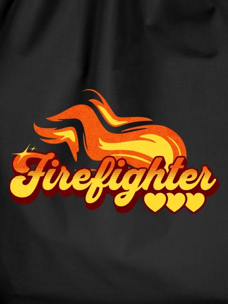 Firefighter Gift Flame Pattern