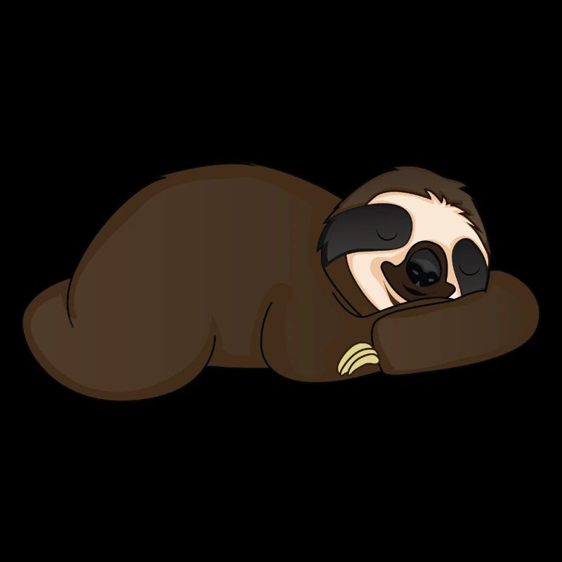 sleeping sloth