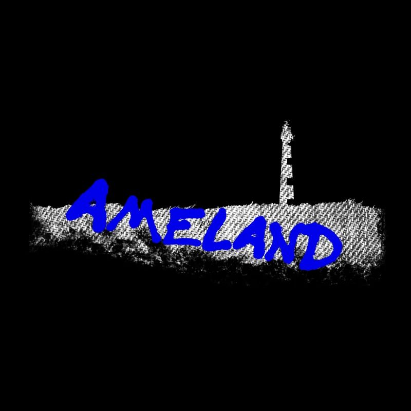 AMELAND with lighthouse