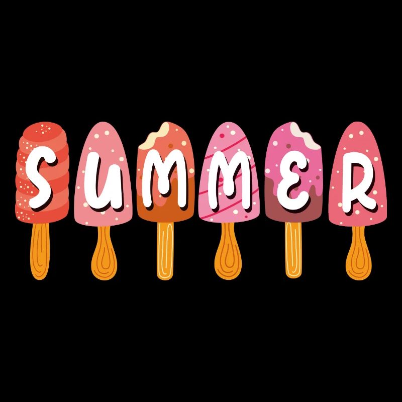 Summer Sun Popsicles Holiday Fun