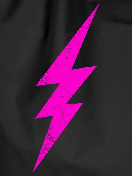 Leuchtender Pinker Blitz