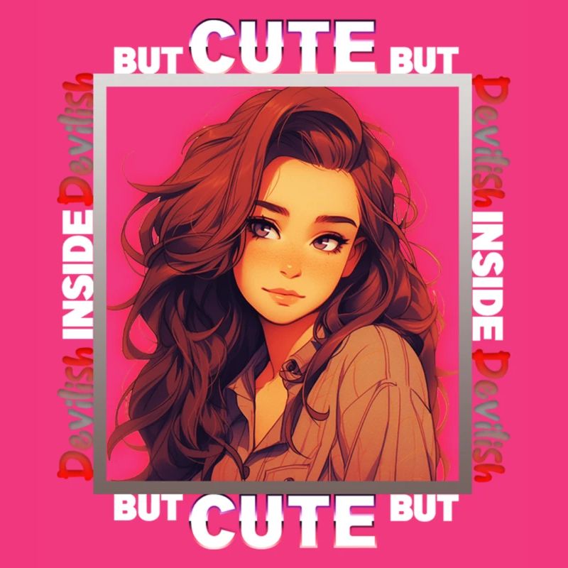 Cute but devilish inside