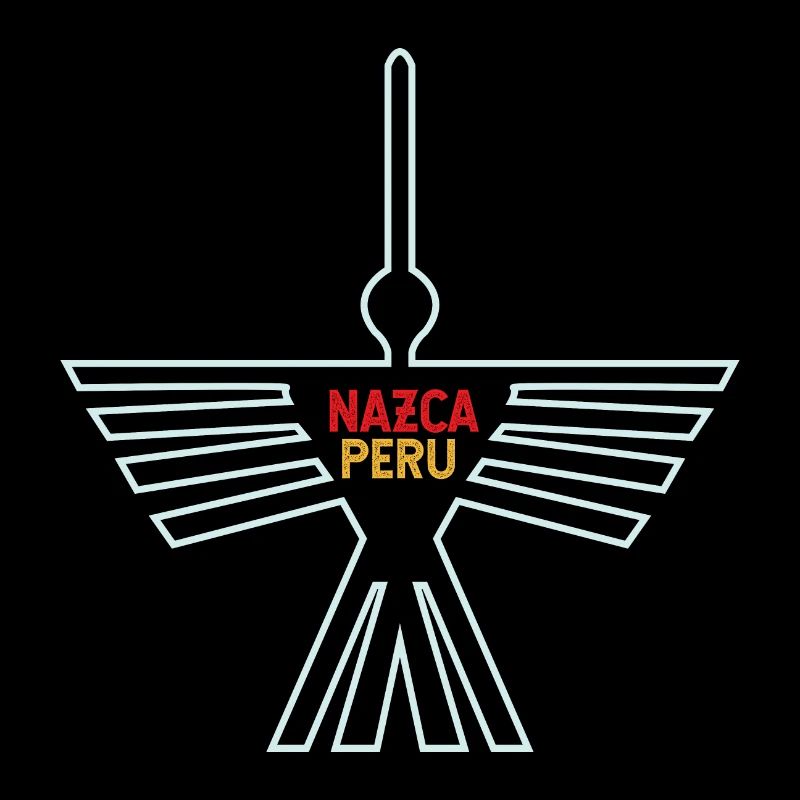 Lignes Inka Nazca Kondor Geoglyphe Pérou - Cadeau