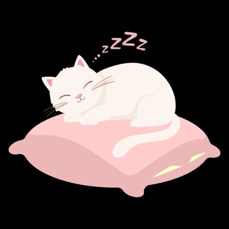 Schlafende Katze