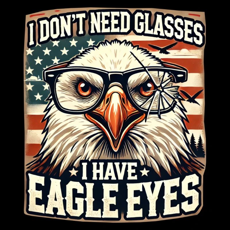 I Don't Need Glasses, I Have Eagle Eyes