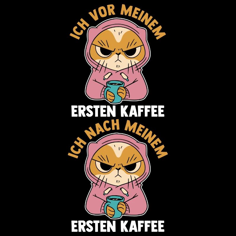 Je suis devant mes premiers chats café