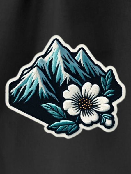 Bergblüte Patchmotiv