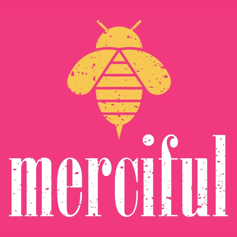 Yellow Bee Merciful Bee Be Merciful