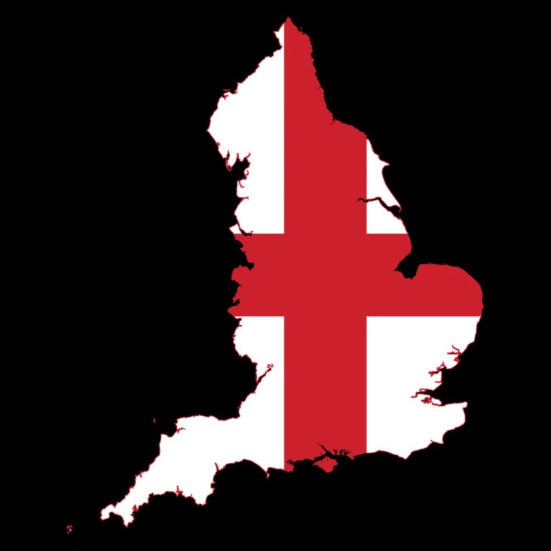 Carte de l'Angleterre