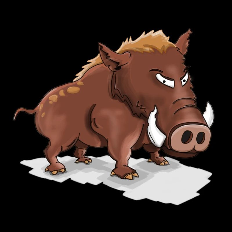 Cooles Wildschwein