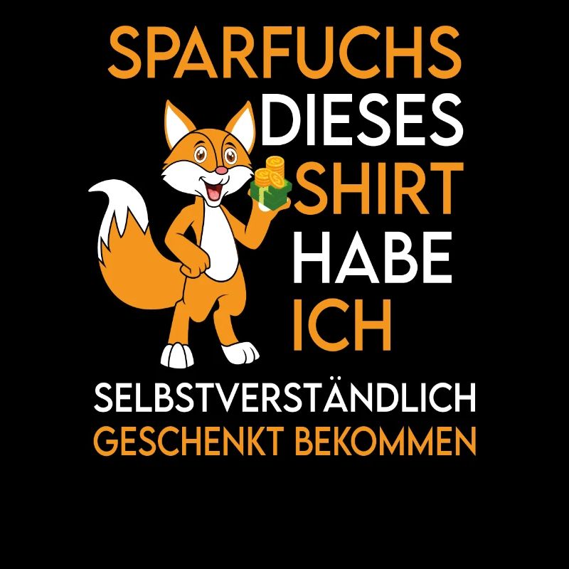 Sparfuchs Sparer lustig