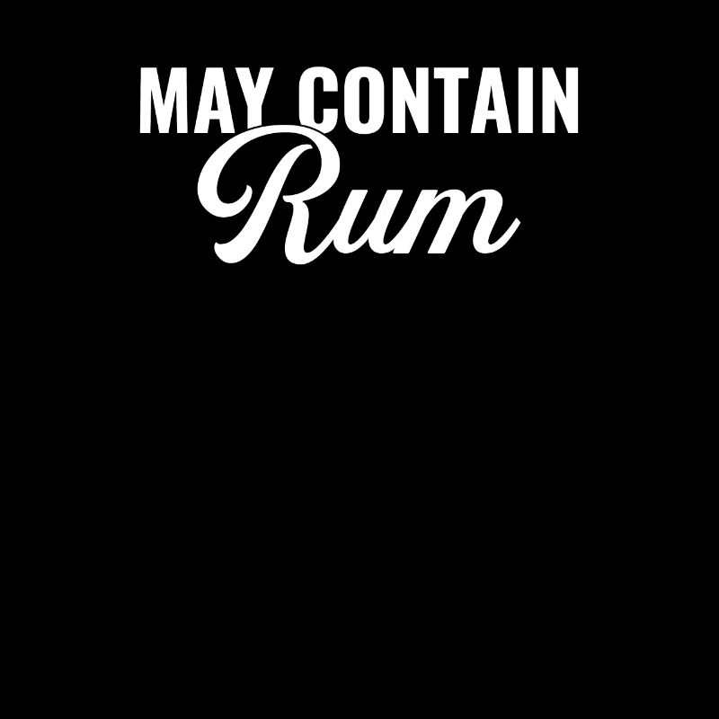 Peut contenir du rhum, du rhum