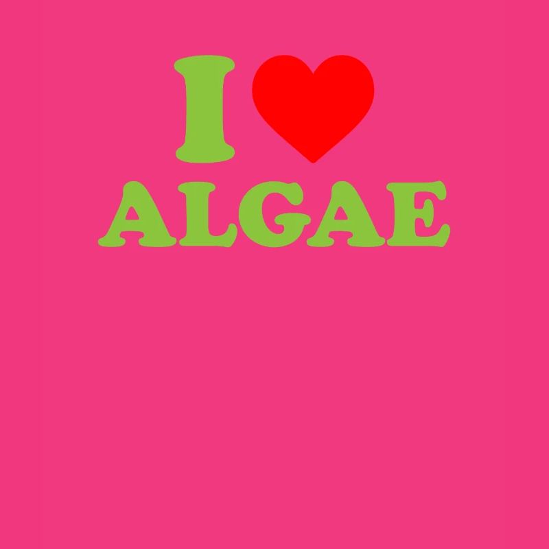 I love algae, algae diatom