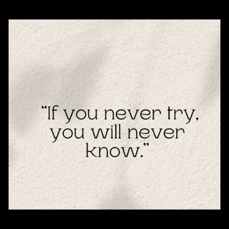 Try