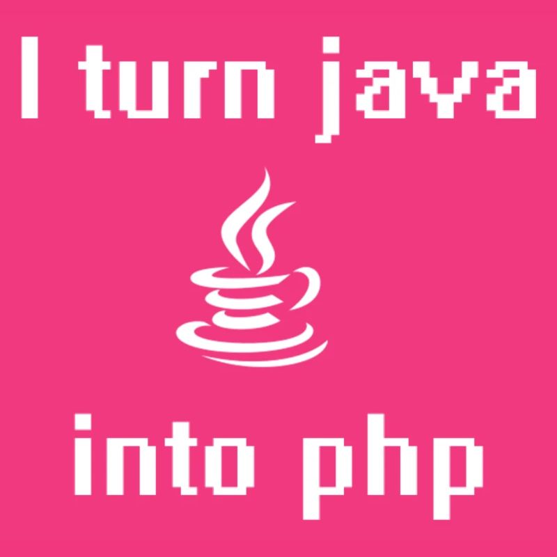 I turn java into php