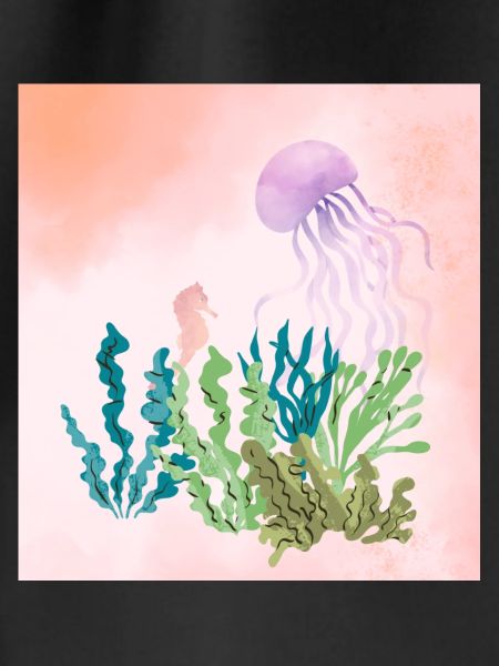 Pastel Sea Underwater Forest