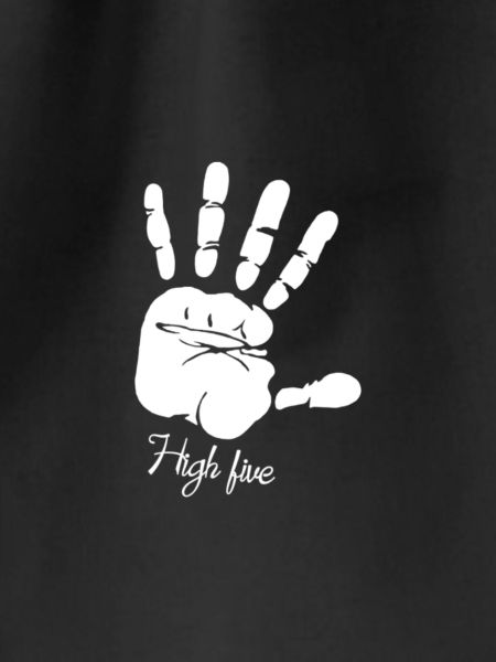 high five