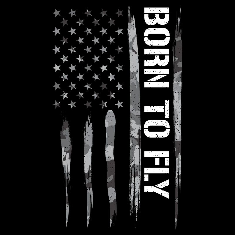Born To Fly - American Flag