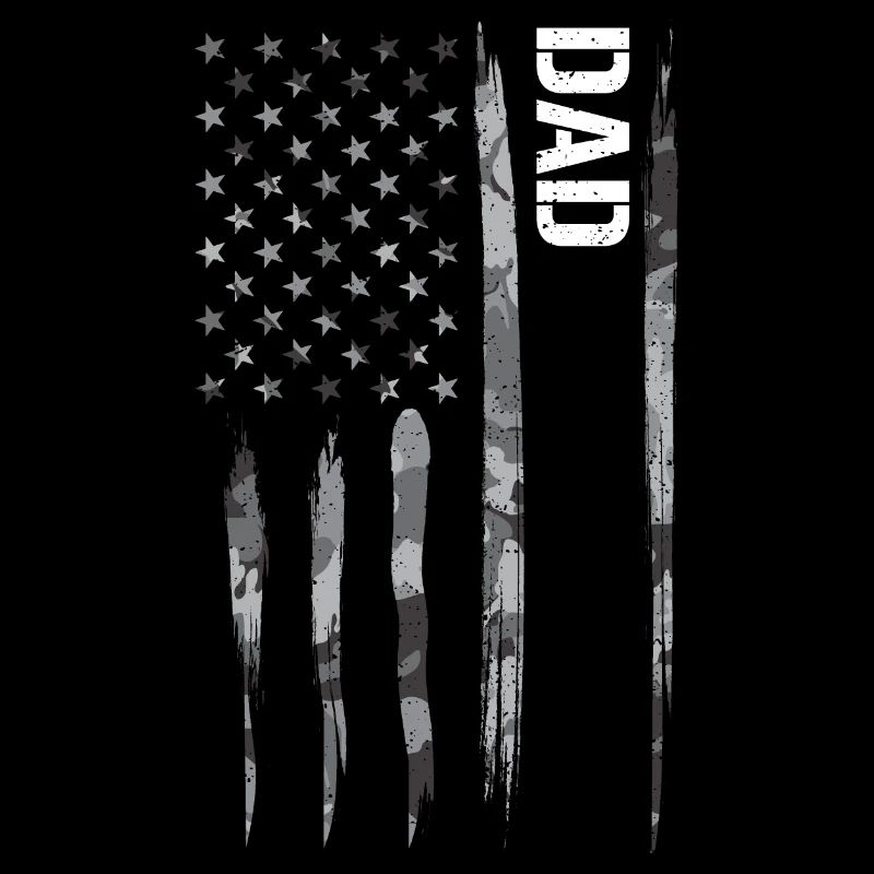 Dad - American Flag