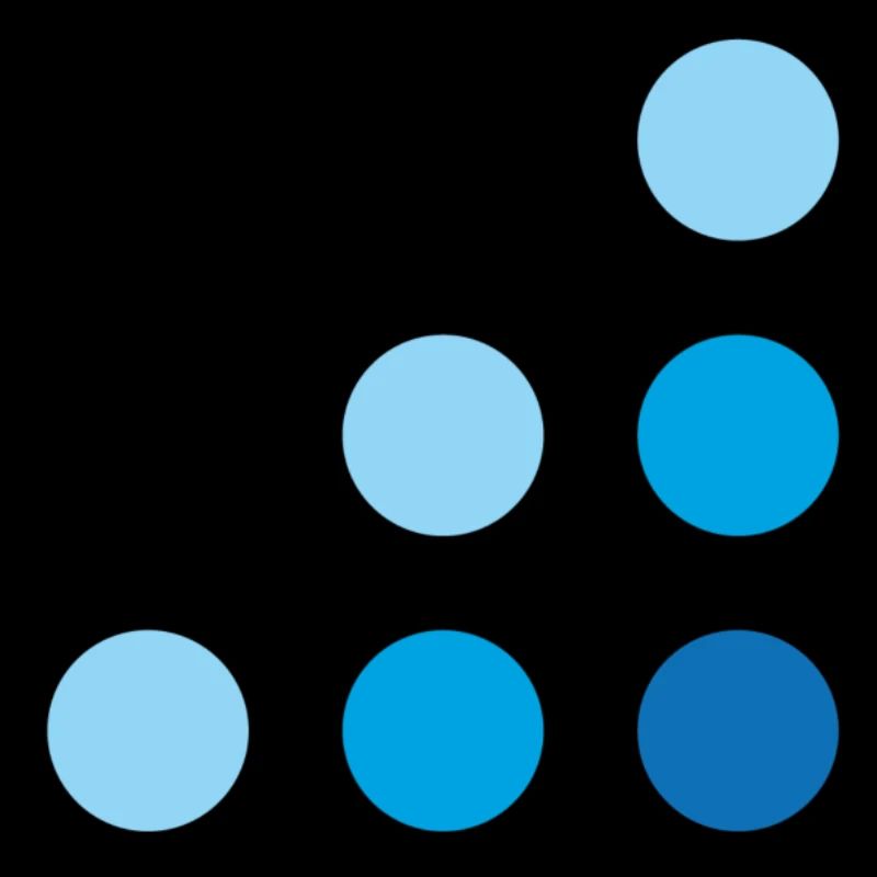 Blue dots 800x800