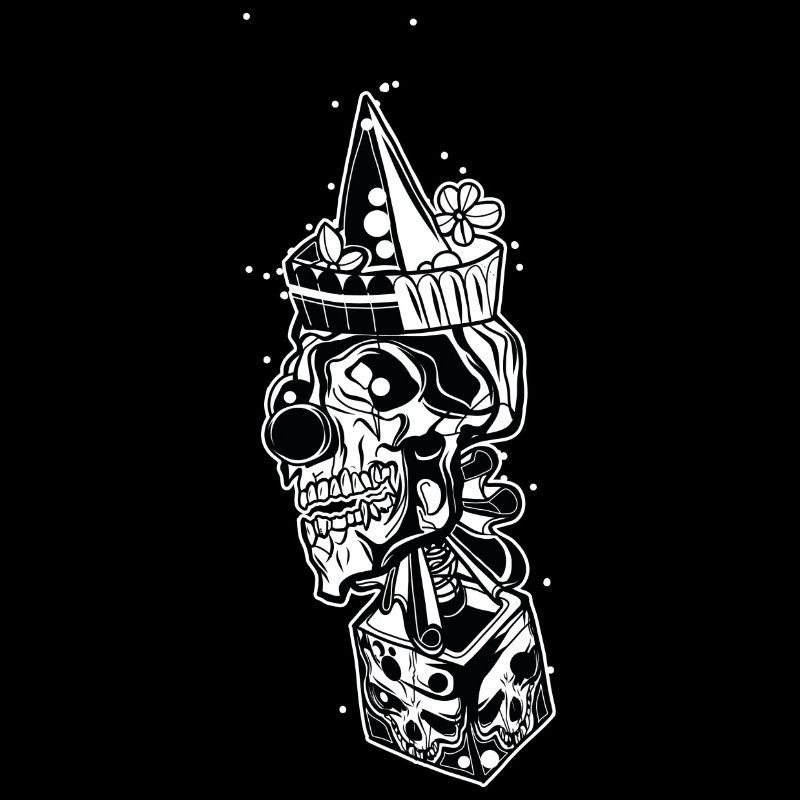 Springteufel // Illustration // Clown