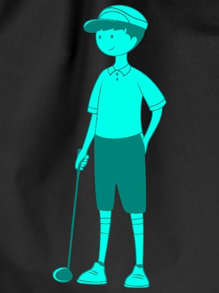 Golfer Golf Clubs