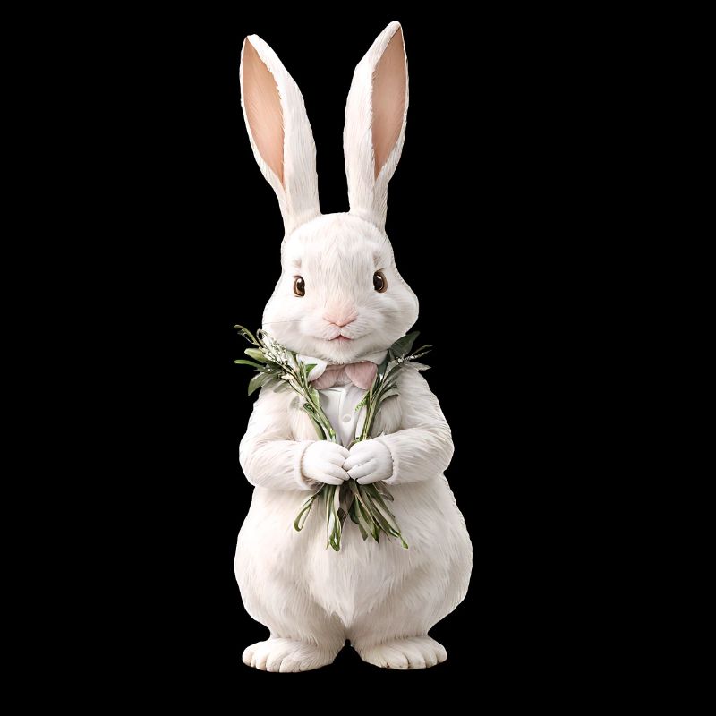 Cute Bunny White 3