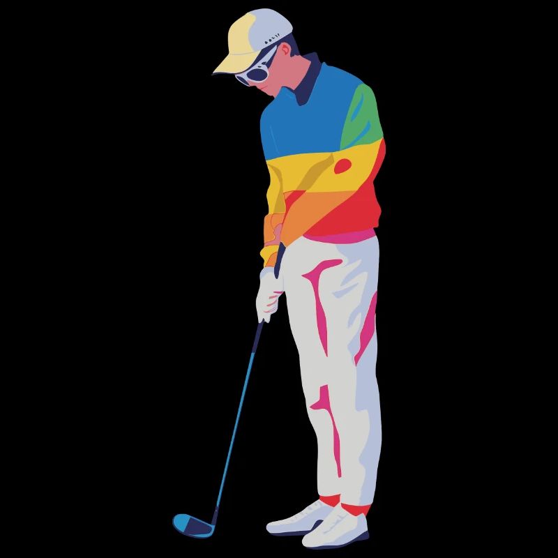 Golfer Golfer Golf Pro