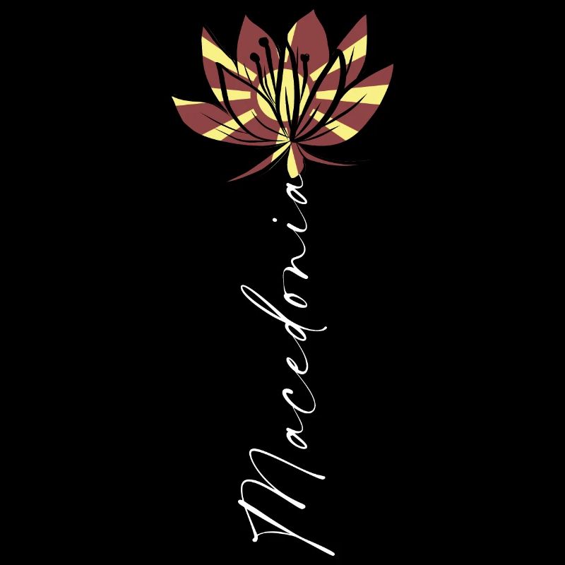 Drapeau macédonien Macédoine Origine balkanique