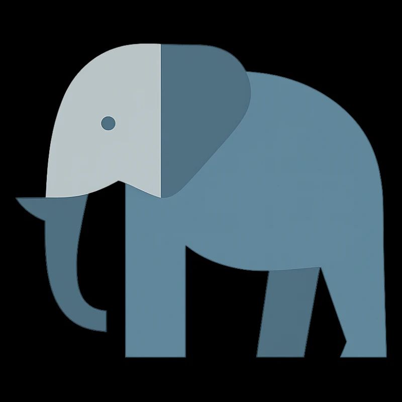 schlichter Elefant