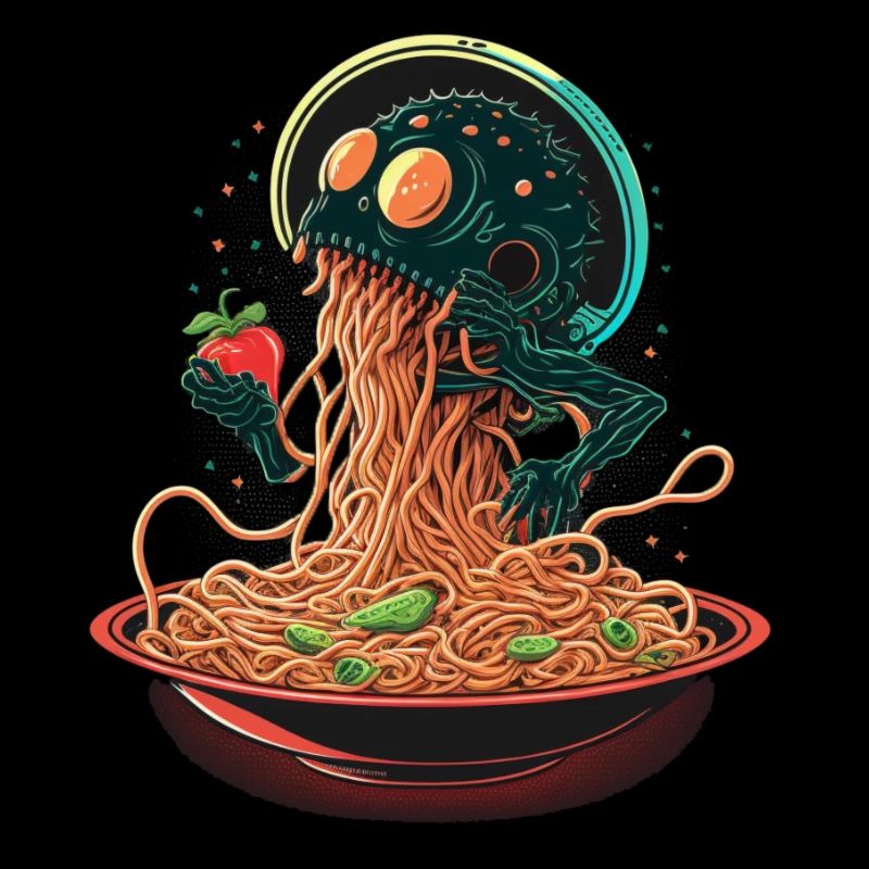 Spaghetti Alien