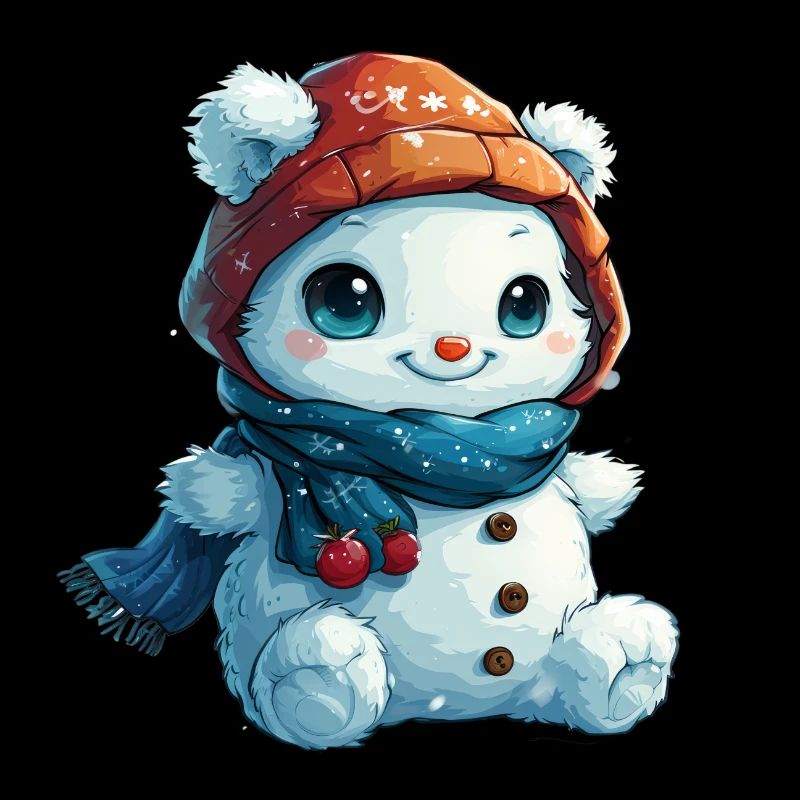 Snowman for children