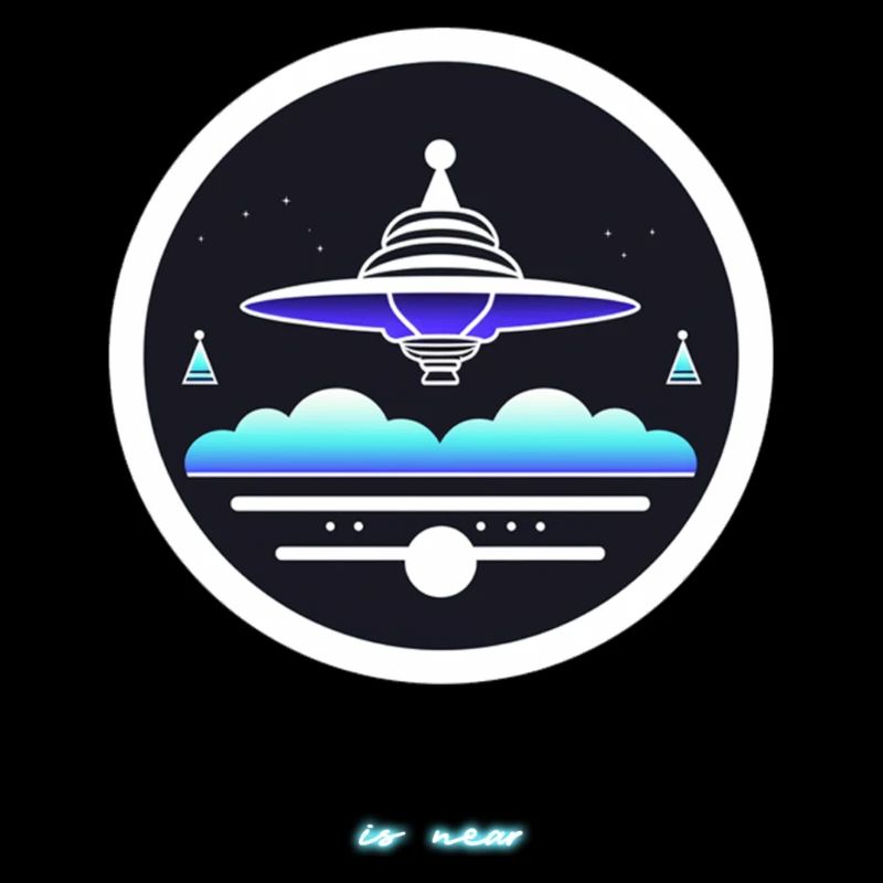 Aliens Ufo Comic Design