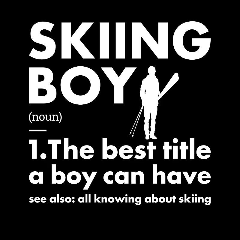 Sport Boy Skiing